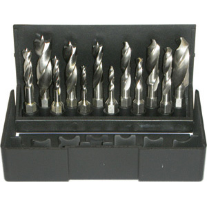 4525GB - PUNTE PER LEGNI CON ATTACCO ESAGONALE 1/4&quot; DIN 3126 - C 6,3 - Orig. V&#246;lkel